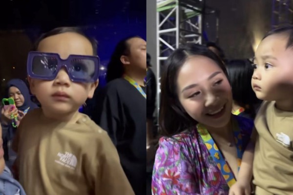 7 Momen Cipung Dukung Raffi Ahmad di Pestapora 2023, Bikin Histeris!