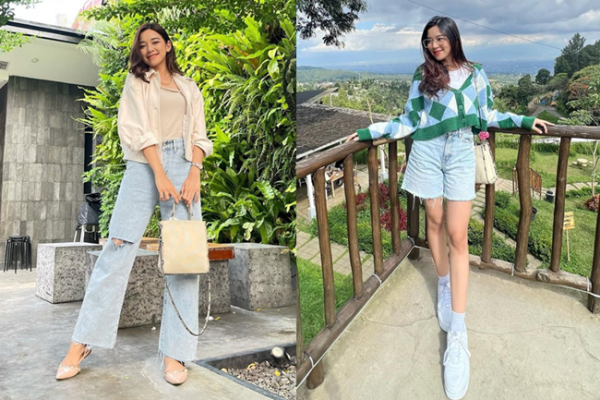 8 Mix and Match Celana Jeans ala Cindy Eks JKT48, Cocok buat Hangout!