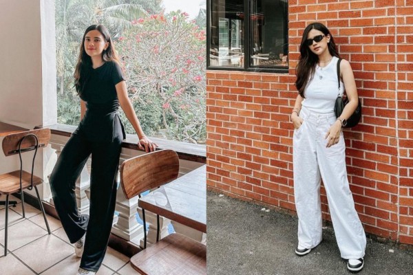 9 Ide Outfit Minimalis Serba Polos ala Audi Marissa, Simpel nan Chic!