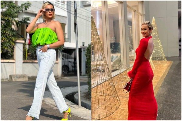 12 Potret Kimmy Jayanti Pakai Outfit Warna Cerah, Menawan!