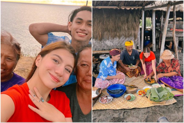 8 Potret Cassandra Lee dan Kekasih Bawakan Acara TV dari Bali, Sweet!