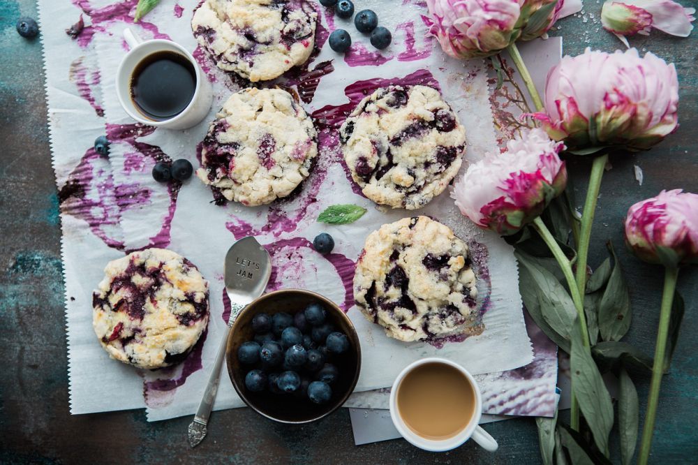 Resep Blueberry Crumble Cookies