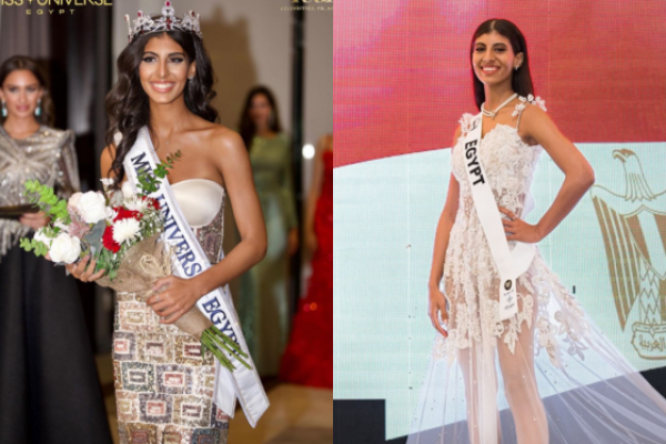 7 Potret Miss Universe Mesir 2023 Mohra Tantawy, Seorang Runway Model