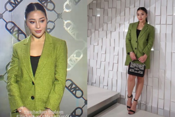 9 Potret Nikita Willy Hadiri Event Michael Kors di Singapura