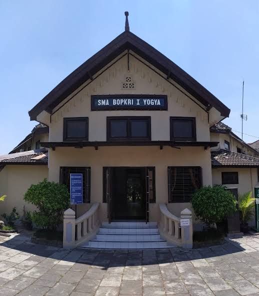 Sejarah Gedung SMA BOPKRI I Jogja, Sejak 1922 Bangunan Tak Berubah