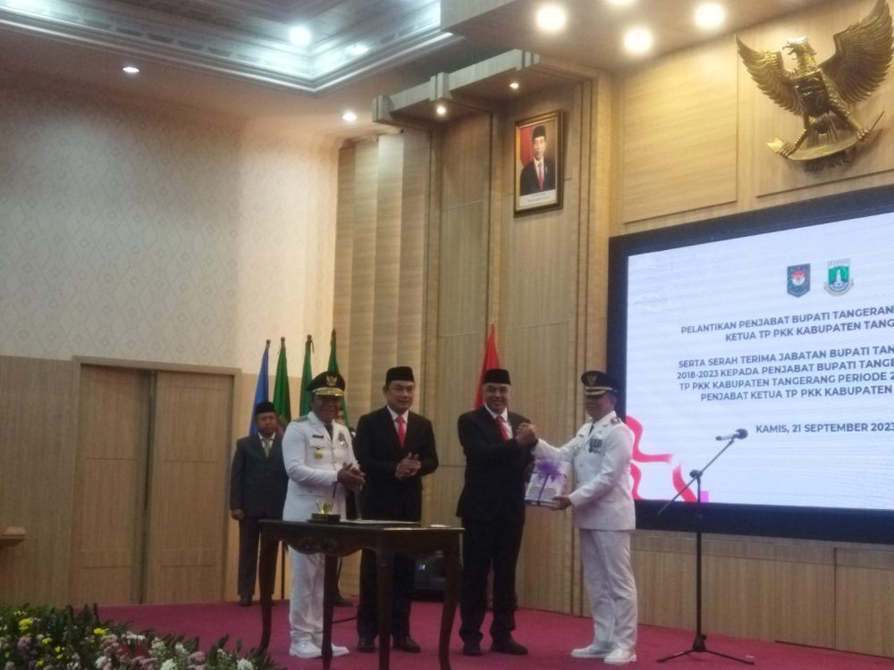 Andi Ony Prihartono Resmi Menjabat Pj Bupati Tangerang