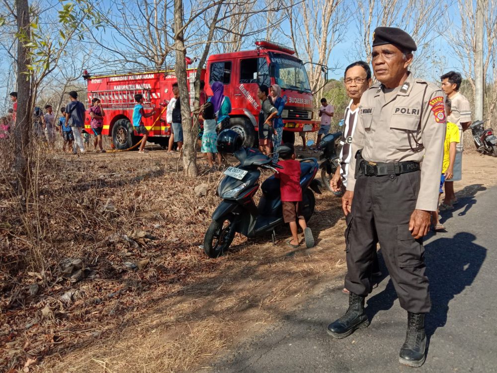 2 Hektare Lahan di Pundong Bantul Terbakar