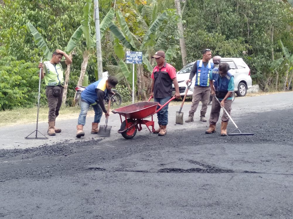 Ratusan Kilometer Jalan Kabupaten di Bantul Rusak