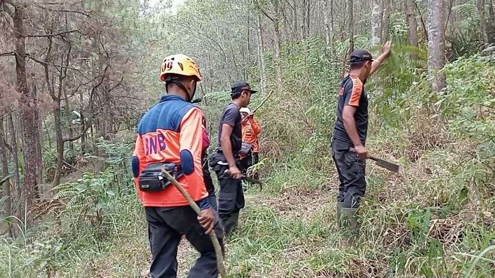 Kebakaran Gunung Lawu Meluas Ke Kabupaten Magetan