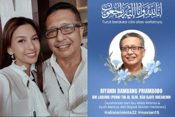 8 Potret Kenangan Alisia Rininta bersama Ayah yang Meninggal Dunia