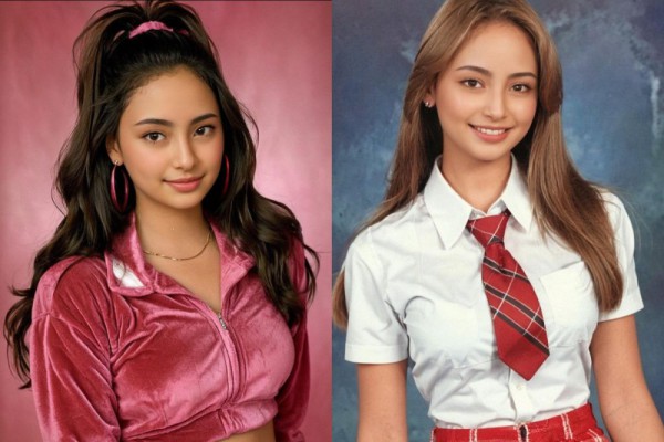 10 Foto Buku Tahunan Valerie Tifanka Versi AI, Kembali Jadi Anak SMA?