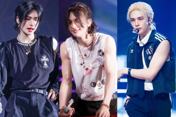 8 Gaya Sleeveless Top ala Hyunjin Stray Kids, Manly dan Stylish Abis!