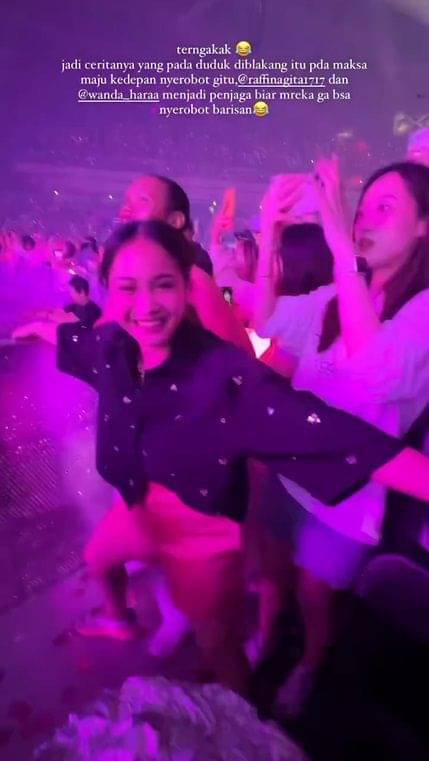 Momen Nagita Cerita Berantem Saat Nonton BLACKPINK