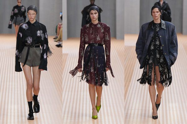15 Koleksi SS24 Brand Prada di Milan Fashion Week 2023, Edgy Banget!