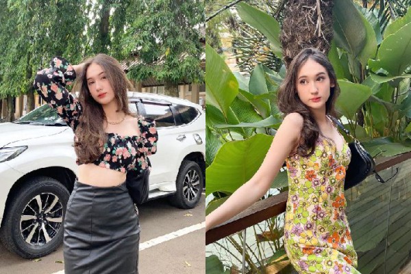 9 Inspirasi Outfit Motif Floral ala Laura Moane, Manis Banget!
