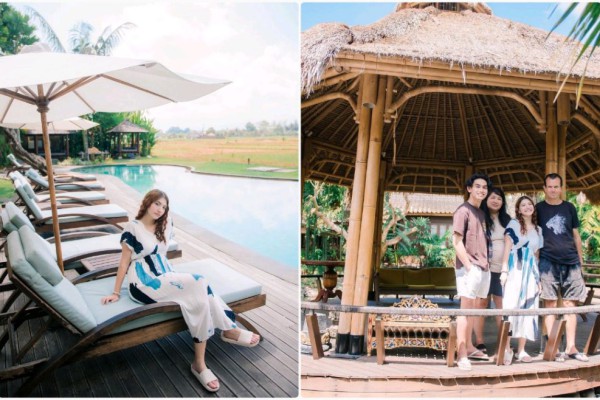 9 Potret Liburan Cassandra Lee di Bali, Ajak Kekasih, lho!