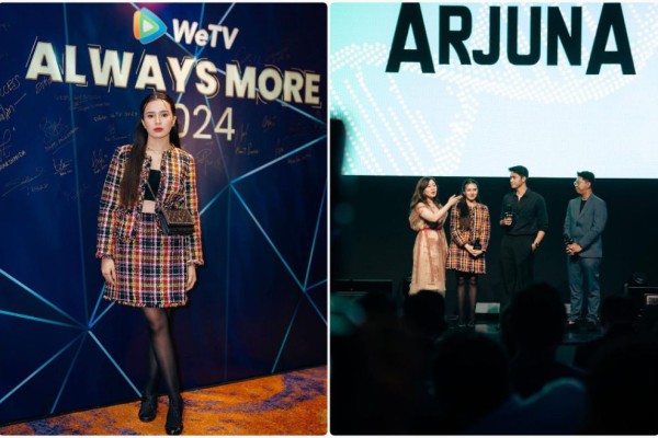9 Potret Beby Tsabina di Acara WeTV, Umumkan Series Terbaru!