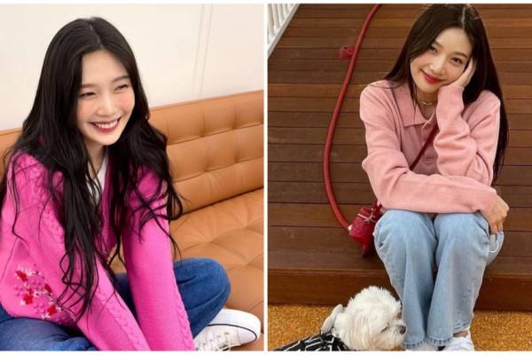 9 Referensi Outfit Warna Pink ala Joy Red Velvet, Look yang Manis!