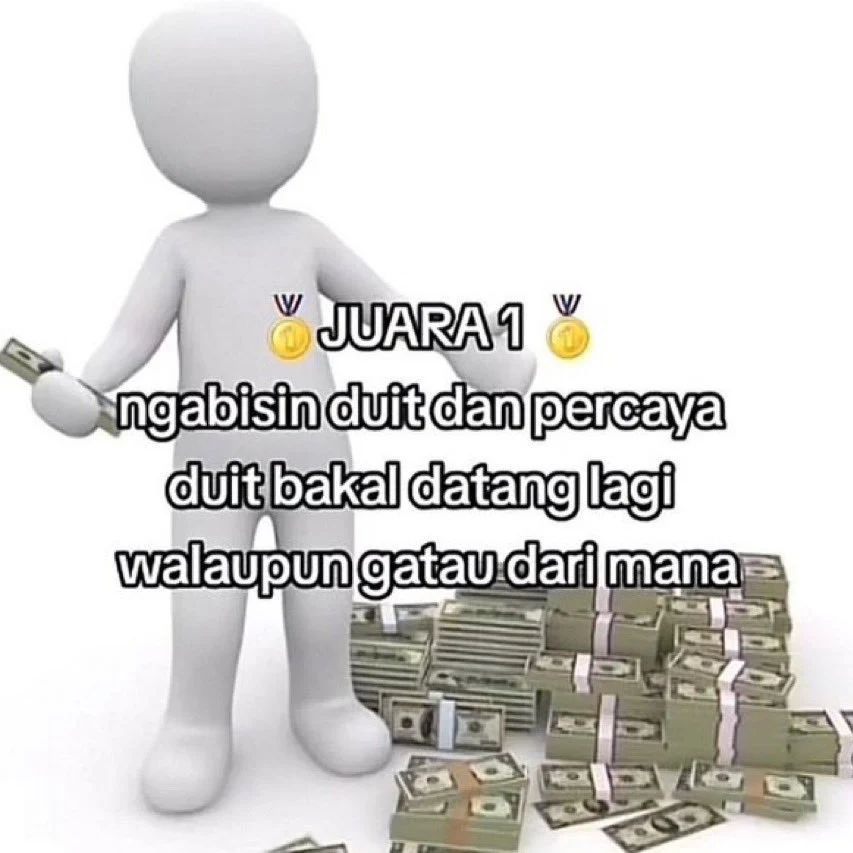 8 Meme Ngakak Budak Duit, Solusi Segala Macam Penyakit