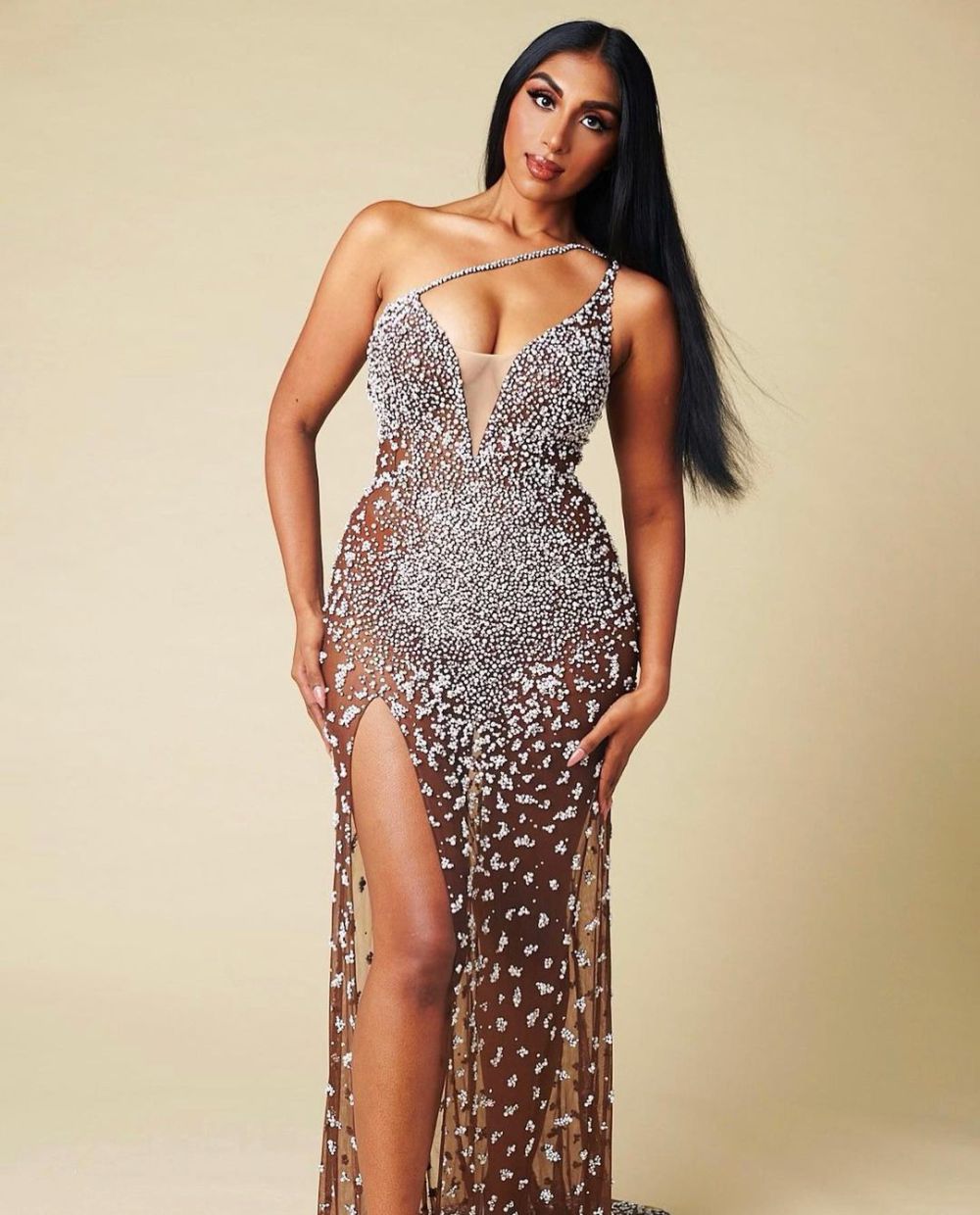 7 Potret Gaun Malam di Preliminary Miss USA 2023