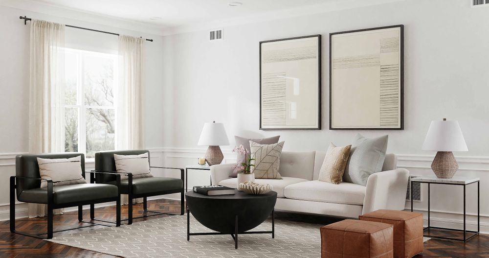 5 Ide Dekorasi dengan Sofa Warna Hitam, Punya Nuansa Elegan dan Mahal