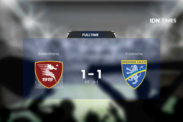 Duel Salernitana Vs Frosinone Berakhir Antiklimaks