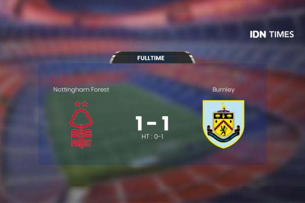 Duel Nottingham Forest Vs Burnley Berakhir Antiklimaks