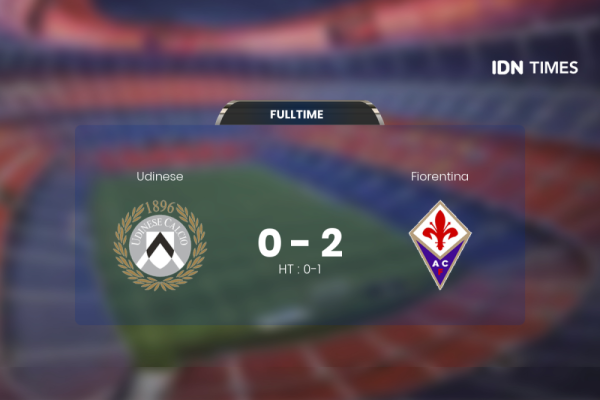 Hasil Pertandingan Udinese vs Fiorentina Minggu, 24 September 2023