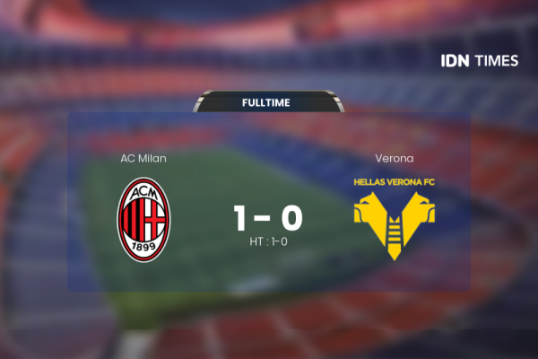 AC Milan Curi Poin Penuh Atas Verona