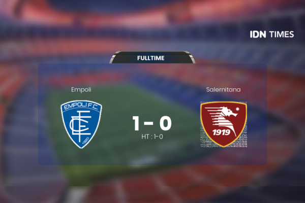 Empoli Curi Poin Penuh Atas Salernitana