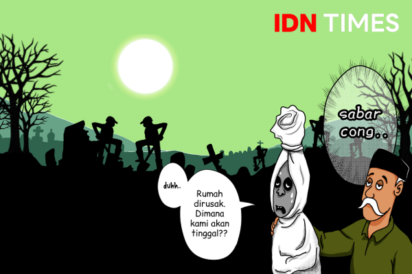 Warga Jember Heboh, Belasan Makam Rusak dan Berlubang