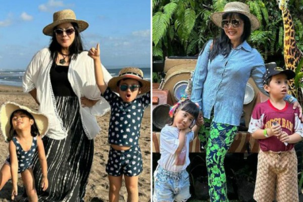 10 Momen Liburan Xabiru dan Chava di Bali tanpa Rachel Vennya
