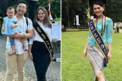 10 Momen Perjuangan Nadya, Istri Lutfi Agizal Raih Gelar S2 M.Sos