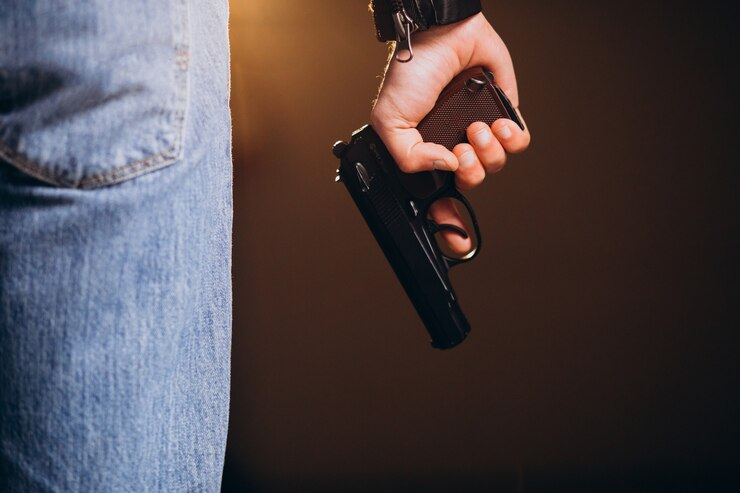 Todong Warga Pakai Pistol Mainan, 2 Pencuri Motor di Lamteng Ditangkap