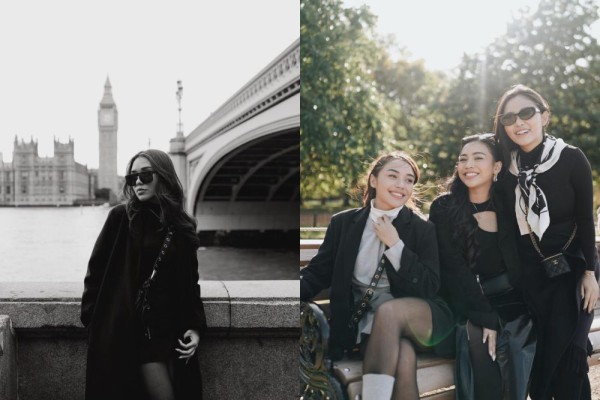 10 Potret Liburan Lula Lahfah di London bareng Rachel Vennya, Seru!