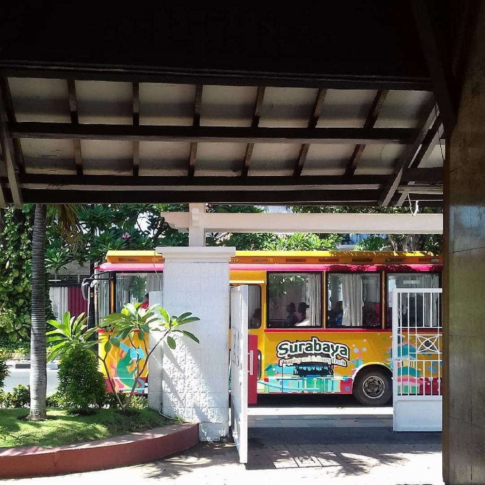 Rute Terbaru Bus SSCT Edisi Ngabuburit Keliling Surabaya  