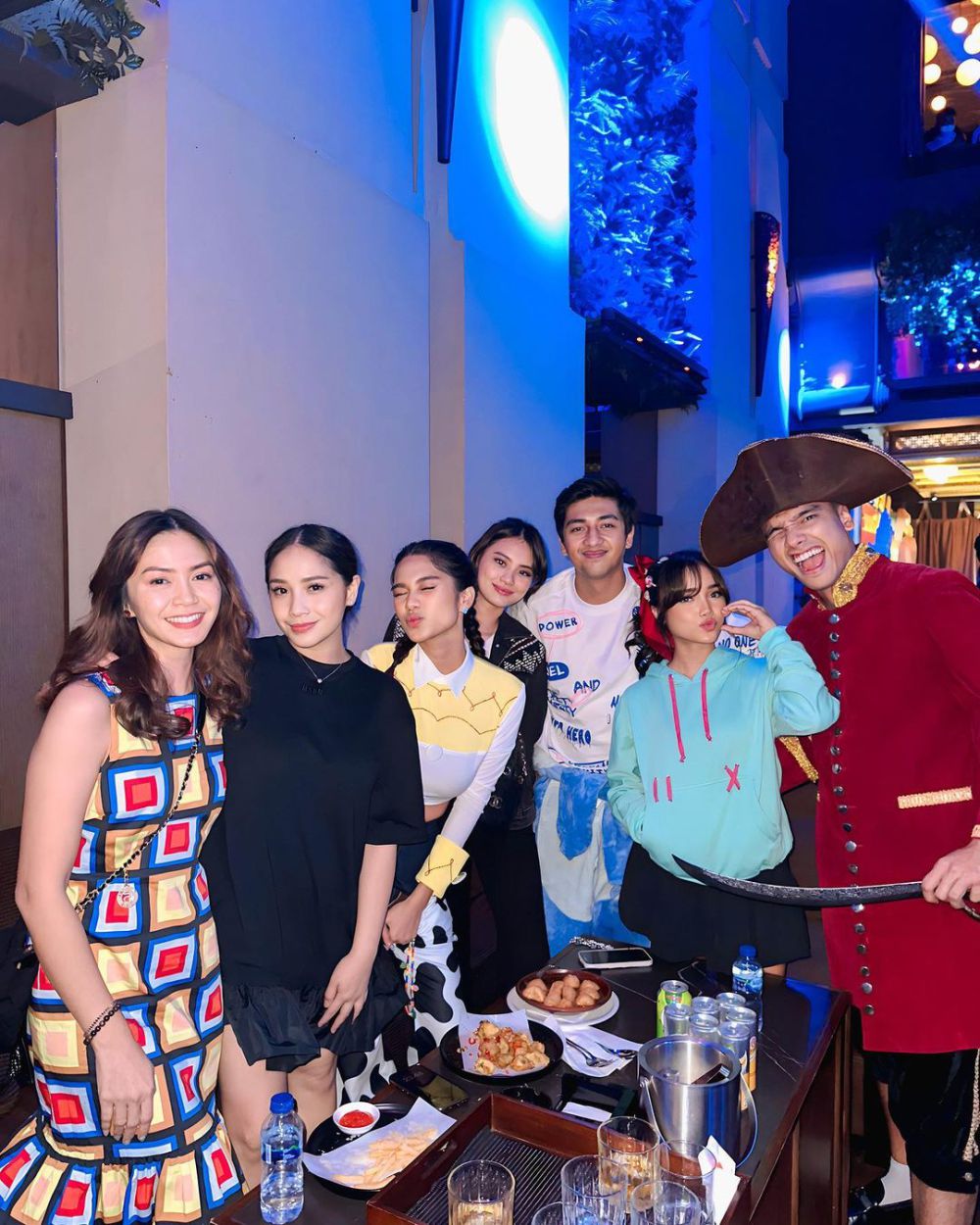 9 Momen Fuji Utami di Birthday Party Azizah Salsha