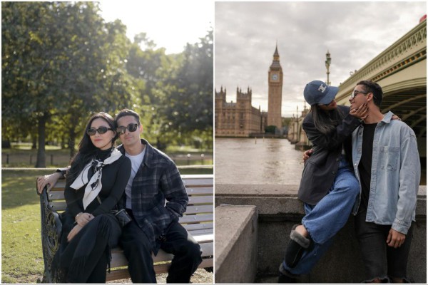 8 Potret Rachel Vennya dan Kekasih saat di London, Romantis!