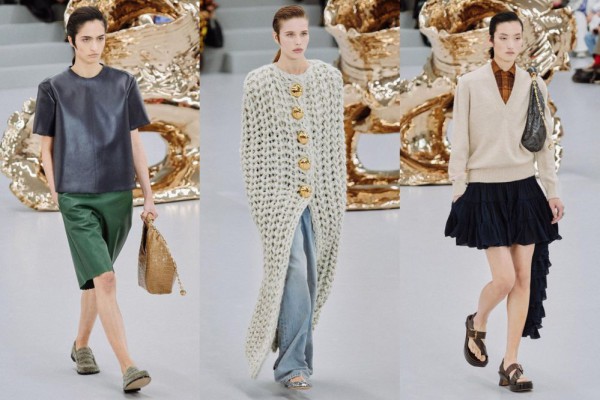 10 Koleksi Style Kasual Loewe di Paris Fashion Week 2023, Modis!