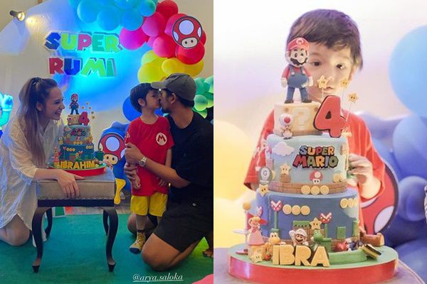 7 Potret Manis Arya Saloka dan Putri Anne Rayakan Ulang Tahun Anak