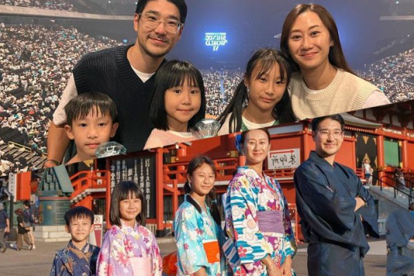 7 Potret Kimbab Family Liburan di Jepang, Nonton Konser SHINee