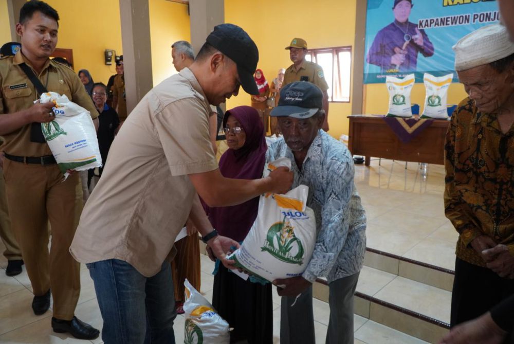 Bupati Gunungkidul Minta Beras Bantuan Jangan untuk Nyumbang