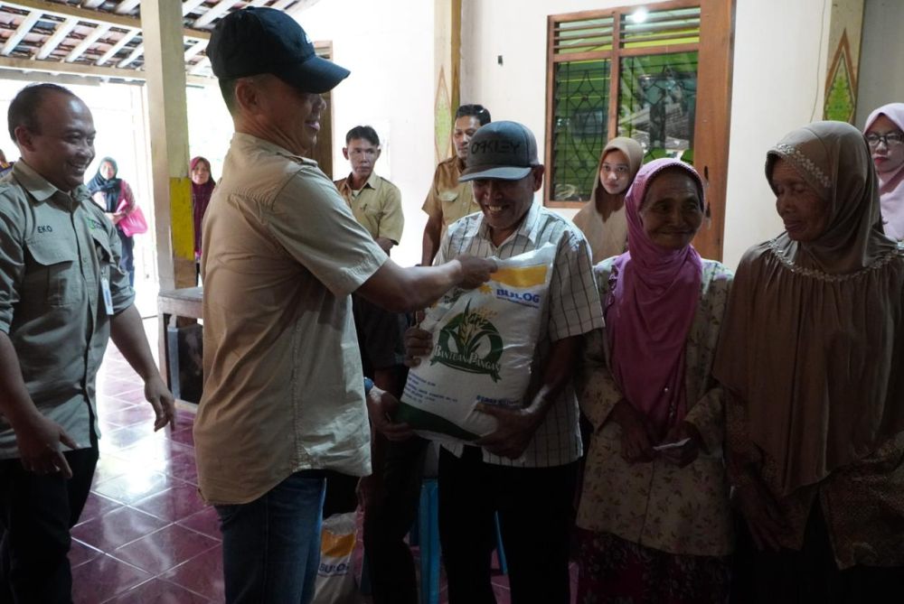 Bupati Gunungkidul Minta Beras Bantuan Jangan untuk Nyumbang