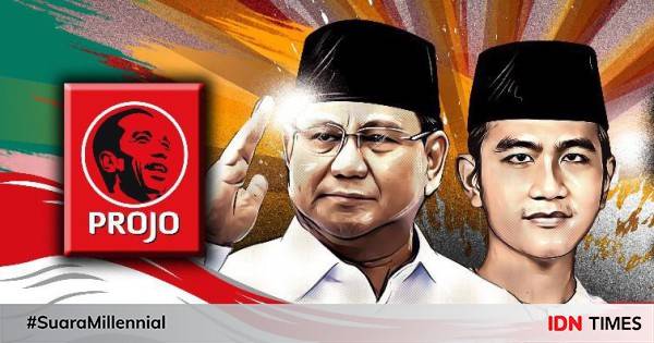 Projo Kabupaten Malang Deklarasi Dukungan Prabowo-Gibran