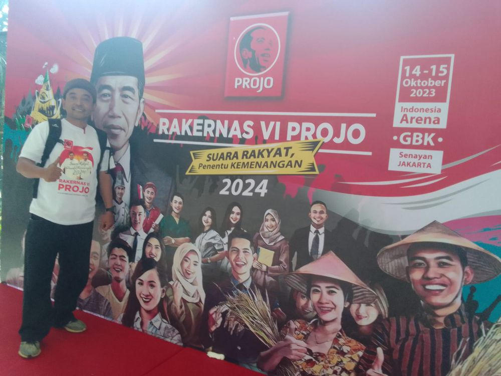 Projo Kabupaten Malang Deklarasi Dukungan Prabowo-Gibran