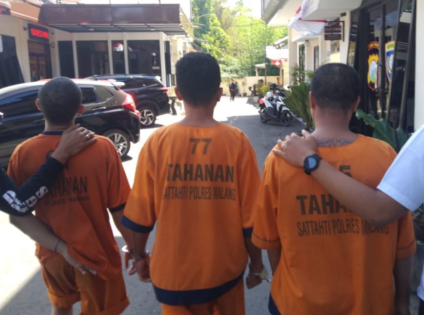 Keluar RS, Pelaku Carok di Kota Malang Langsung Dijebloskan Penjara