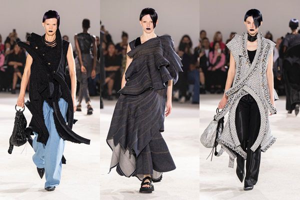 9 Koleksi Junya Watanabe SS24 di Paris Fashion Week, Unik Banget!