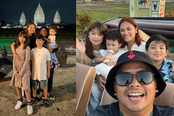 7 Potret Wendi Cagur di Yogyakarta, Liburan bareng Keluarga Besar!