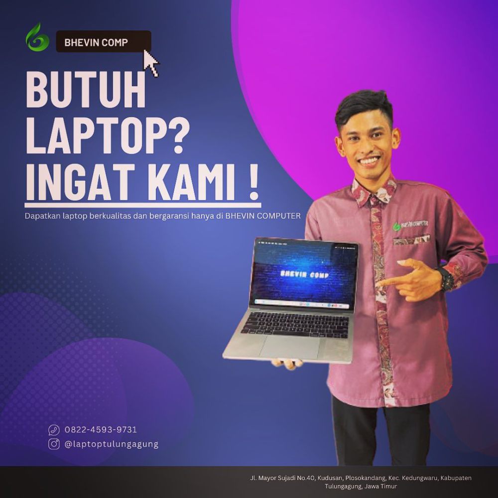 5 Tempat Servis Laptop Dekat Kampus UIN SATU Tulungagung