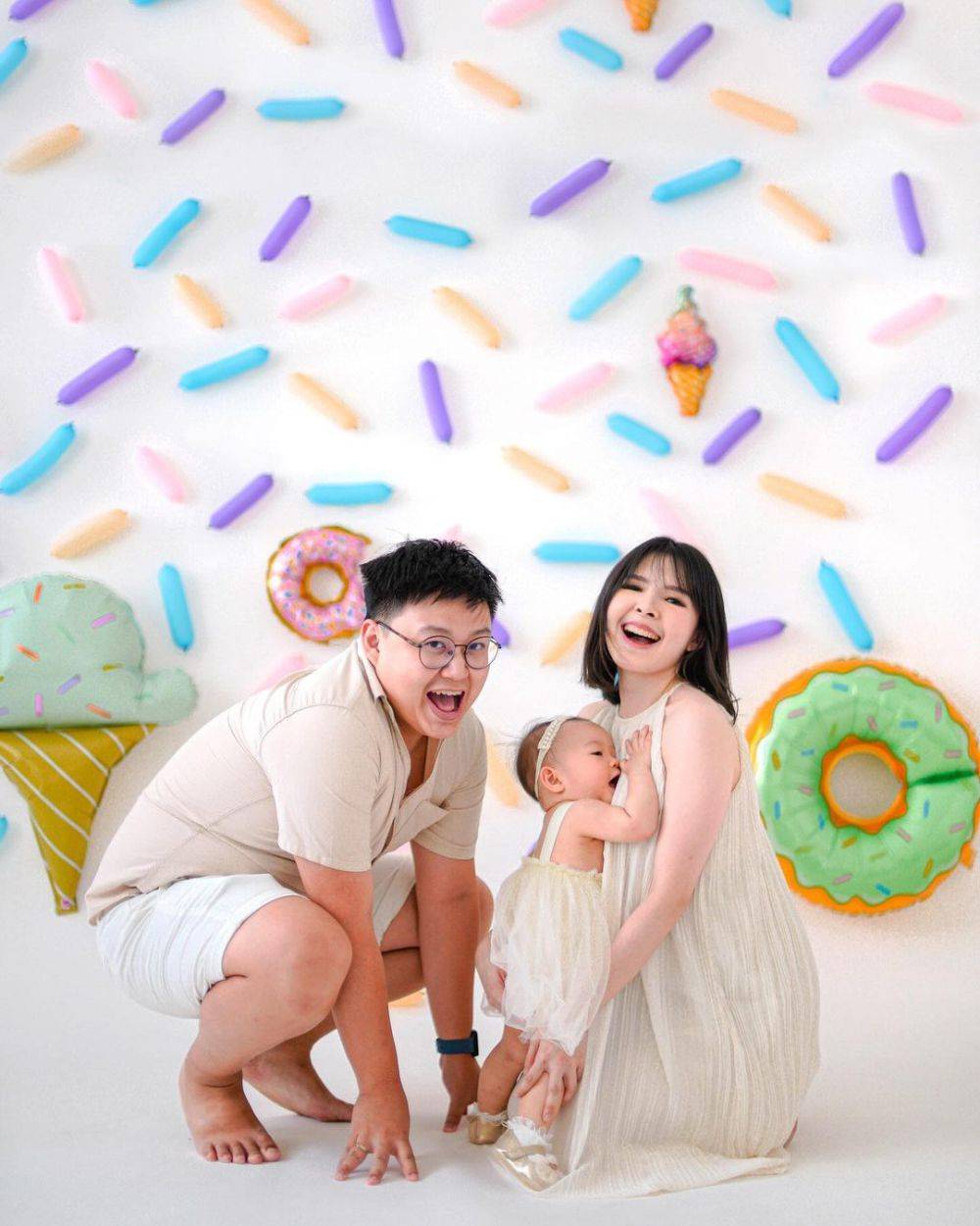 Momen Birthday Photoshoot Kiana, Anak YouTuber Ken Dan Grat